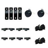 Kayak Roof Rack, Aluminum Kayak Carrier Folding J-Style Universal 4-in-1 Multifunction for Canoe, W3286P308215