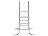 4-Step 52in Pool Ladder Iron Grey Frame White Steps 98777965