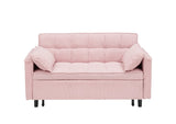 Folding sofa bed with adjustable back access to sofa recliner single bed Adult Modern chair bed W1658P176555