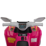 6V Kids Electric ATV, Toddler Ride on Car with Trailer, Music, Bluetooth Power Display for Boys W2181P160390