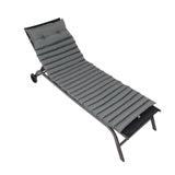 2PCS Set Outdoor Lounge Chair Cushion Replacement Patio Funiture Seat Cushion Chaise Lounge W419P182869