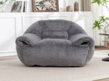 Bean Bag Chair, Comfy Bean Bag Sofa with Back Support, Faux Fur Bean Bag Chair for Adults and Kids, 14879614