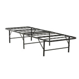 Metal Mattress Foundation Bed Frame, Twin Size Bed Base for Kids Room, Guest Room, Black B011P208248
