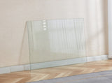 Tempered clear glass top.80CM square W234P363933