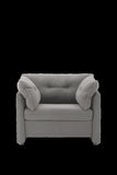 Modern Style Chenille Oversized Armchair Accent Chair Single Sofa Lounge Chair for Living Room, W2997P236147