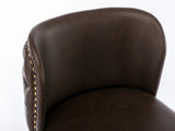 Furniture,Swivel Barstools Adjusatble Seat Height, Modern PU Upholstered Bar Stools with the whole 76385710