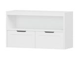 Toy Organizer with Drawers & Shelves for Playroom, 31.5" W x 24.2" H White 40012019