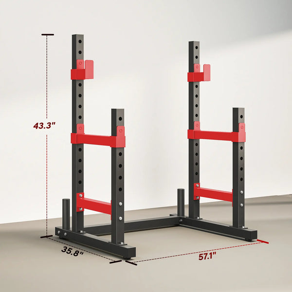Adjustable Squat Rack 05704203 – ZNTS Wholesale United States