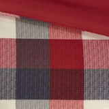 Full/Queen 6 Piece Herringbone Duvet Cover Set B035129174