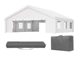 20x20 FT Party Tent with 2 Storage Bags & Removable Sidewalls, Outdoor Canopy Gazebo for Carport 09080861