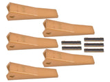 23 230 Series 230S Bucket Teeth w/ 23TF/23FP Flex Pin for Excavator 5 Piece Low Carbon Alloy Steel 10970263