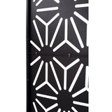 Outdoor & Indoor Privacy Metal Privacy 76" H48" W, Freestanding Decorative Privacy W465P193277