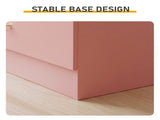5-Drawer Particleboard Chest with Melamine Finish Drawer Dresser 26*13*39in Nail powder 90373951