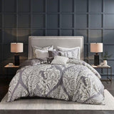 King/Cal King 6 Piece Printed Duvet Cover Set B03597323