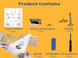 3d Wooden Puzzle Gear Ferris Wheel Music Box You Are My Sunshine Handmade Assembly Model Kit 66396036