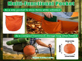 3-in-1 Camping Hammock with Automatic Pop-Up Mosquito Net, Lightweight 70D Nylon Portable Hammock 82727197