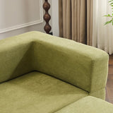 Ebern Designs Convertible Sectional Sofa with 3 Storage Ottomans - High-Resilience Foam Sleeper, W1829P280223