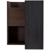 32.5''-58.8'' Extendable & Rotating Shoe Cabinet with 1 Drawer, 90-Degree Corner Cabinet, N845P261744D