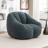 Bean Bag Chair with Filler, Bean Bag Sofa with Tufted Soft Stuffed Filling, Fluffy and Lazy Sofa, 43374730