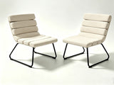 Modern 2-piece dining chair set, soft cushion dining chairs, comfortable backrest chairs, W3851P494451
