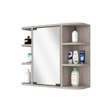 Valdez Medicine Cabinet With Six Shelves, Mirror Cabinet B128P148819