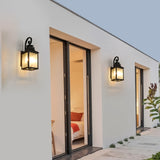 ZNTS Large Outdoor Wall Lamps With Glass 44025794