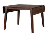 29"- 45" Extendable Dining Table for 4, Folding Kitchen Table with Rubberwood Legs, Space-Saving N752P216387D