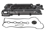 Aluminum Engine Valve Cover with Gasket Fits for Kia Rio Optima 2016-2020 Hyundai Elantra Black 1Pc 07197618