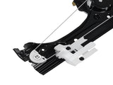 1PC Front Left Power Window Regulator with Motor Fit for Fiat 500 2-Door 2012-2019 751-648, 73917050