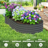Garden Bed Galvanized Planter 84350372