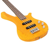 ZNTS GW101 36in Small Scale Electric Bass Guitar Suit With Mahogany Body SS 37673559