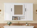 36'' Medicine Cabinet, Wall Mounted Bathroom Storage Cabinet, Modern Bathroom Wall Cabinet with N725P346902K