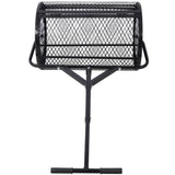 Peat Moss Spreader 24inch,Compost Spreader Metal Mesh,T shaped Handle for planting seeding,Lawn and W46580850