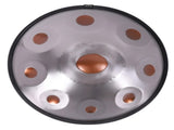 9 Notes Gold-eyes Solid Color Handpan Drum Steel Percussion Instrument 03161527