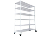 6 Tier 6000lbs Capacity NSF Metal Shelf Wire Shelving Unit, Heavy Duty Adjustable Storage Rack with 81168611