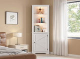 L-shaped 3-layer with single door double Z shape LED light strip front curved base feet Triammine 87790648