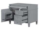 30'' Bathroom Vanity without Top Sink, Modern Bathroom Storage Cabinet with 2s and a Tip-out N710P250685E