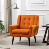Modern Soft Velvet Material Ergonomics Accent Chair Living Room Chair Bedroom Chair Home Chair With W676P313963