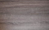 Contemporary Style 2-Drawer Nightstand Made with Wood in Gray 808857696809