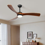 ZNTS 52 "3 solid wood leaf ceiling fan lights W2878P254289