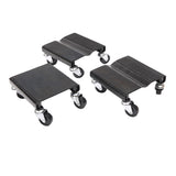 ZNTS 3pcs Snow Mobile Dolly Black 06484761