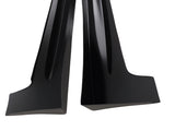 Body Panel Kit Extension fit for Honda Civic 4Dr 8th Gen 2006-2011 Black Side Skirt 46546515