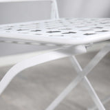 3 Piece Patio Bistro Set, Folding Outdoor Furniture with USA Mosaic Table and Chairs, 
Portable W2225142611