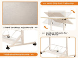 (WHITE) Wooden 1500 Piece Table with Drawer, 35"*27.17" Adjustable Table, 360&deg Tilting W2641P442535