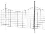 5-Pack Metal Garden Fence , Animal Barrier & Dog Fence 87311944