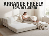 Double sofa, sofa bed, multifunctional compression sofa, wide body sofa, pure sponge sofa, fine W6188P552718