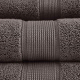 100% Cotton 8 Piece Antimicrobial Towel Set B03599346