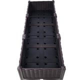 Planter Raised Beds - Elevated Planter Garden Box with Drainage Plug Raised Garden Beds for W465P187505