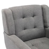 ZNTS Modern Soft Linen Material Ergonomics Accent Chair Living Room Chair Bedroom Chair Home Chair With W67634084