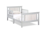 Connelly Reversible Panel Toddler Bed Gray/Rockport Gray B02257226